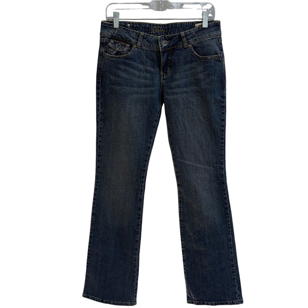 Vintage Billabong Jeans Womens 7 Blue Low Rise Bootcut Stretch Denim 2000s Y2k